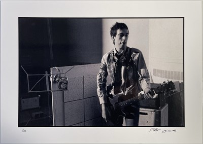 Lot 534 - PETER COOK - SIGNED LIMITED EDITION PHOTOGRAPH - THE CLASH.