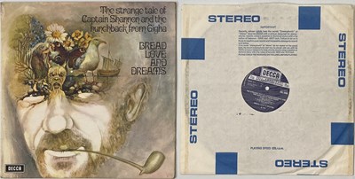 Lot 70 - BREAD, LOVE AND DREAMS - THE STRANGE TALE OF CAPTAIN SHANNON AND THE HUNCHBACK FROM GIGHA LP (UK STEREO OG - SKL 5048)