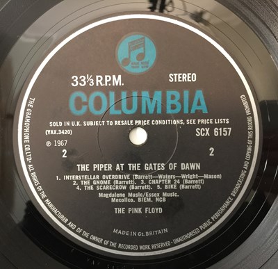 Lot 72 - PINK FLOYD - THE PIPER AT THE GATES OF DAWN LP (ORIGINAL UK STEREO PRESSING - 2ND SLEEVE - COLUMBIA SCX 6157)