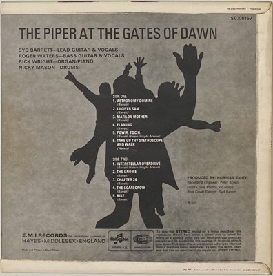 Lot 72 - PINK FLOYD - THE PIPER AT THE GATES OF DAWN LP (ORIGINAL UK STEREO PRESSING - 2ND SLEEVE - COLUMBIA SCX 6157)
