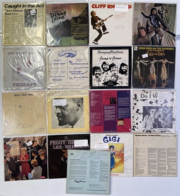 Lot 306 - SIGNED LP / 12" SLEEVES.