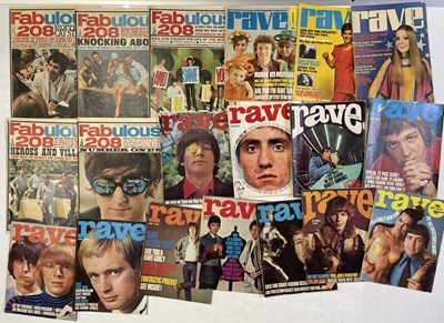 Lot 90 - RAVE / FABULOUS 208 MAGAZINE.