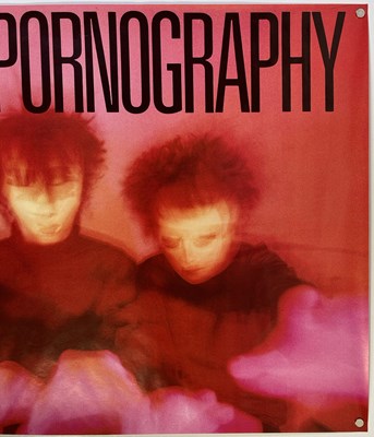 Lot 490 - THE CURE - ORIGINAL PORNOGRAPHY POSTER.