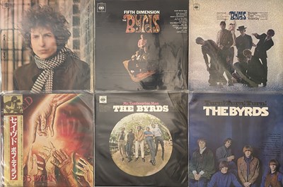 Lot 821 - THE BYRDS / BOB DYLAN - LP PACK