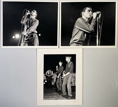 Lot 499 - JOY DIVISION - VINTAGE PRESS PHOTOS WITH PHOTOGRAPHER STAMPS.