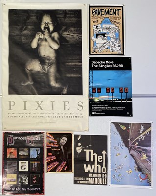 Lot 200 - POSTER COLLECTION INC DEPECHE MODE / PAVEMENT.