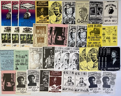 Lot 202 - ANTONE'S / ARMADILLO WORLD HQ - BLUES POSTERS.