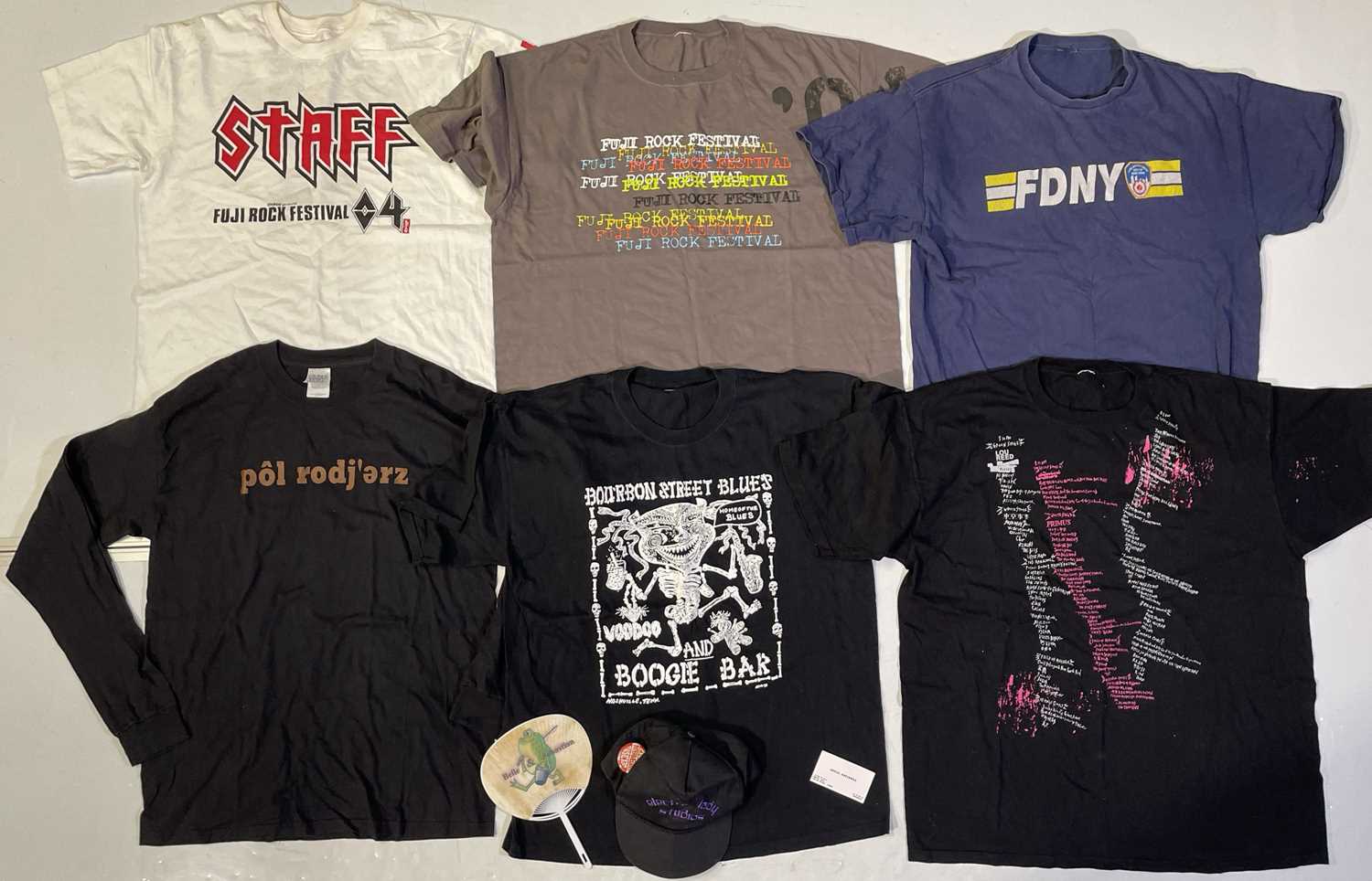 Lot 571 - THE JIMI HENDRIX EXPERIENCE INTEREST - ITEMS FROM THE COLLECTION OF MITCH MITCHELL - MITCH'S T-SHIRTS.