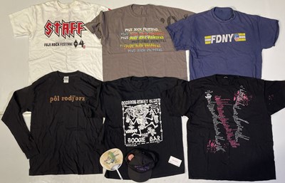 Lot 571 - ITEMS FROM THE COLLECTION OF MITCH MITCHELL - MITCH'S T-SHIRTS.