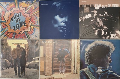 Lot 851 - BOB DYLAN / JONI MITCHELL - LP COLLECTION