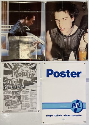 Lot 573 - THE SEX PISTOLS - ORIGNAL SID SINGS POSTERS.