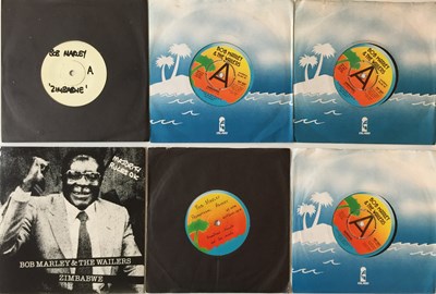 Lot 235 - BOB MARLEY AND RELATED UK 7'' PROMOS & WHITE LABEL TEST PRESSINGS
