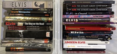 Lot 399 - ELVIS PRESLEY - COLLECTABLE BOOKS.