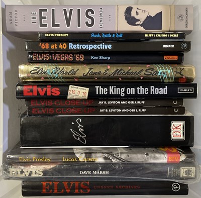 Lot 399 - ELVIS PRESLEY - COLLECTABLE BOOKS.