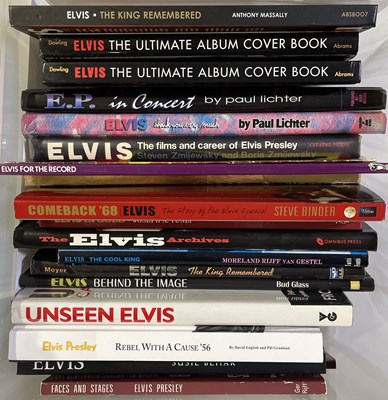 Lot 399 - ELVIS PRESLEY - COLLECTABLE BOOKS.