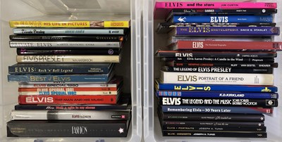 Lot 401 - ELVIS PRESLEY - COLLECTABLE BOOKS.