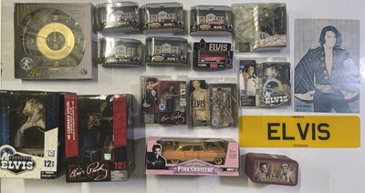 Lot 403 - ELVIS PRESLEY - BOXED AND UNOPENED COLLECTABLES.