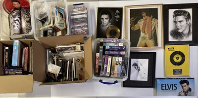 Lot 404 - ELVIS PRESLEY - LARGE MEMORABILIA COLLECTION.