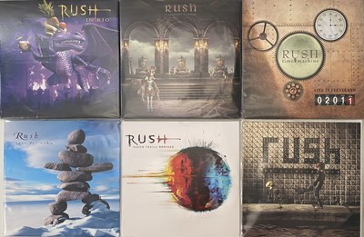 Lot 879 - RUSH LP REISSUE COLLECTION