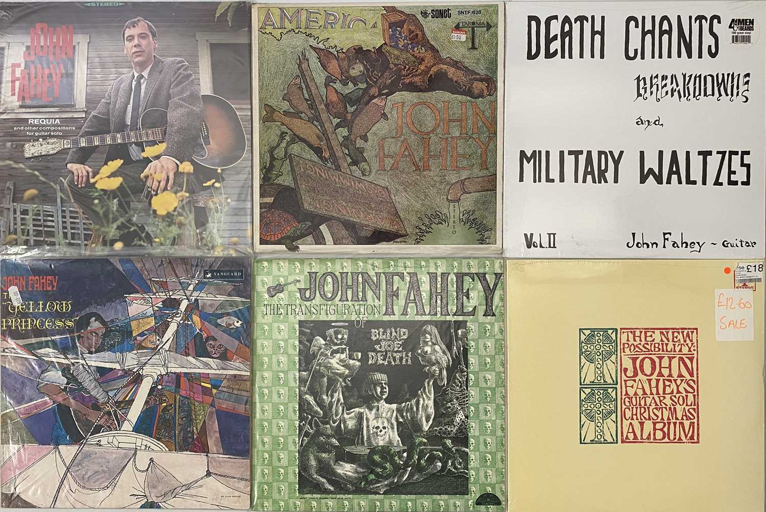 Lot 926 JOHN FAHEY LP COLLECTION