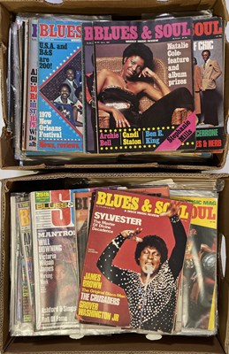 Lot 97 - LARGE COLLECTION OF BLUES AND SOUL MAGAZINES.