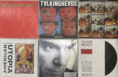 Lot 889 - THE TALKING HEADS AND RELATED LP REISSUE COLLECTION