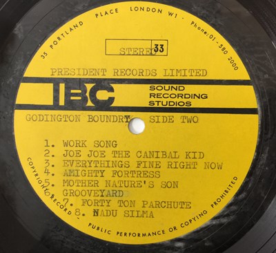 Lot 82 - DAVY GRAHAM & HOLLY - GODINGTON BOUNDRY LP (ORIGINAL UK IBC ACETATE RECORDING)