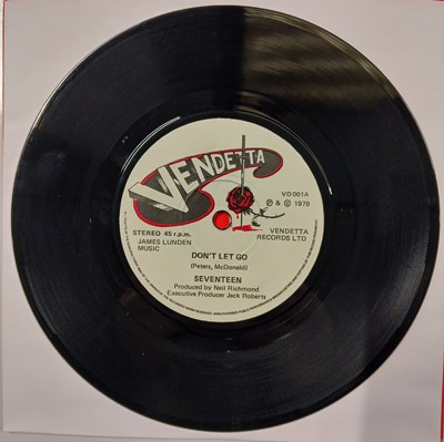 Lot 893 - SEVENTEEN - DON'T LET GO C/W BANK HOLIDAY WEEKEND - VENDETTA (VD 001)