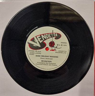 Lot 893 - SEVENTEEN - DON'T LET GO C/W BANK HOLIDAY WEEKEND - VENDETTA (VD 001)