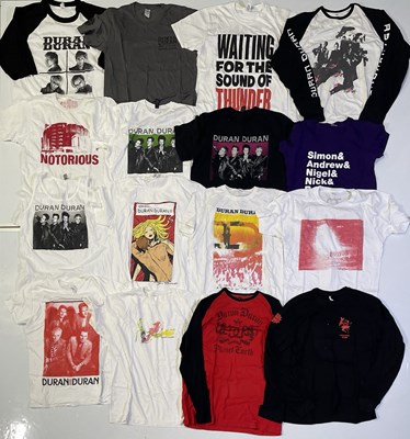 Lot 495 - DURAN DURAN - T-SHIRT COLLECTION.