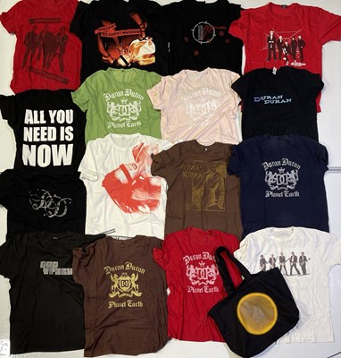 Lot 496 - DURAN DURAN - T-SHIRT COLLECTION.