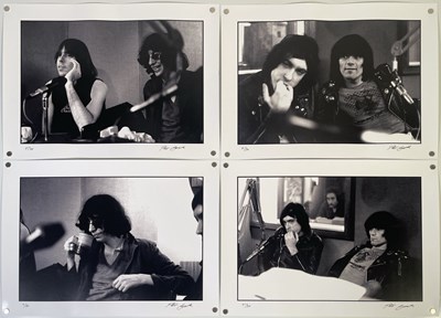 Lot 153 - PETER COOK - SIGNED LIMITED EDITION PHOTOGRAPHS - THE RAMONES.