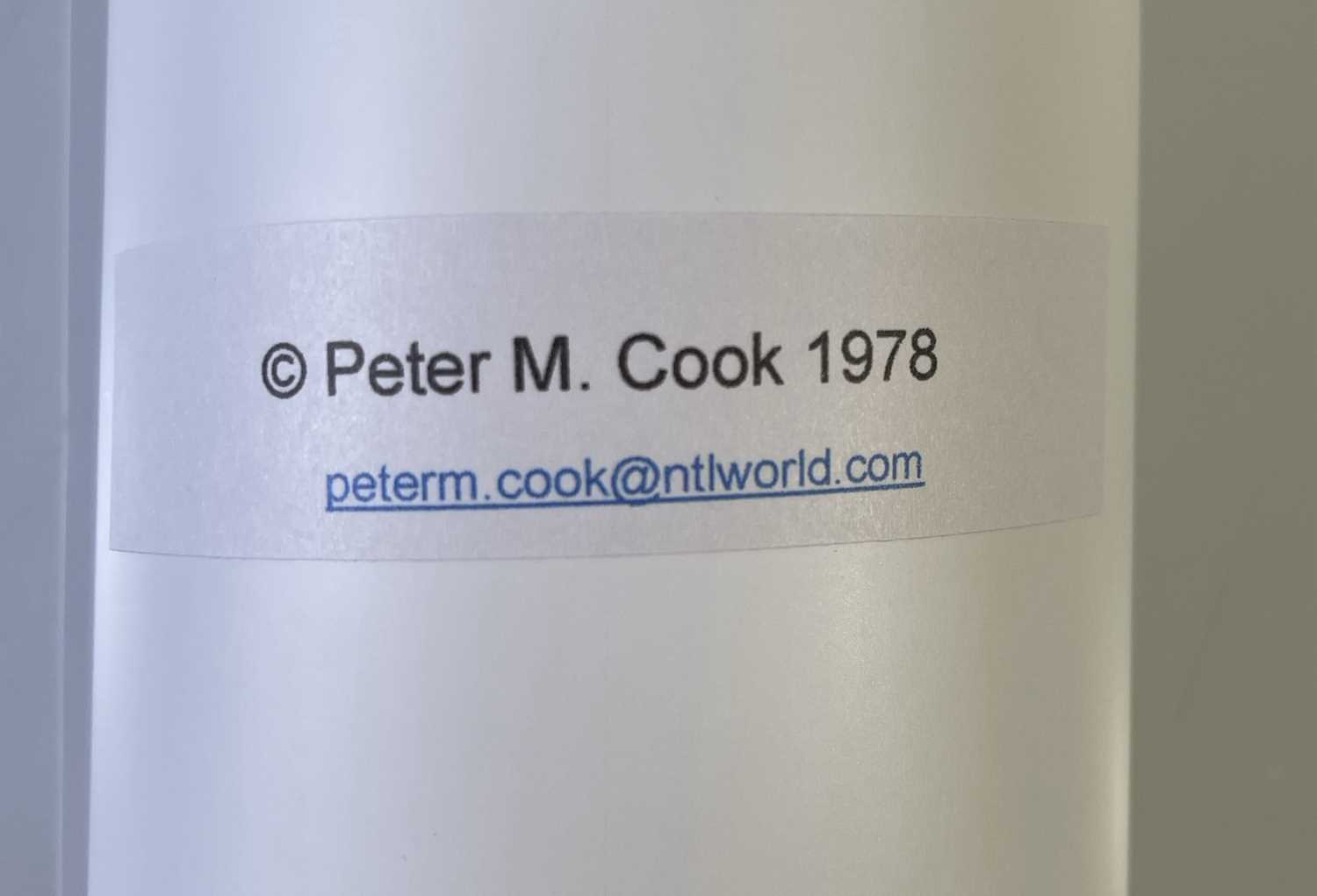 Peter Cook Rare Lot 155 - PETER COOK - SIGNED LIMITED EDITION