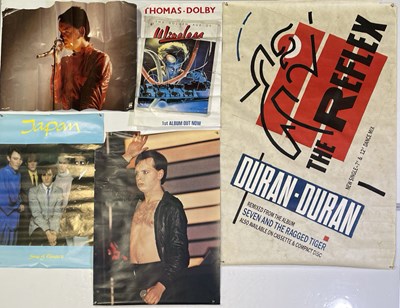 Lot 218 - 1980S SYNTH POP POSTER COLLECTION.