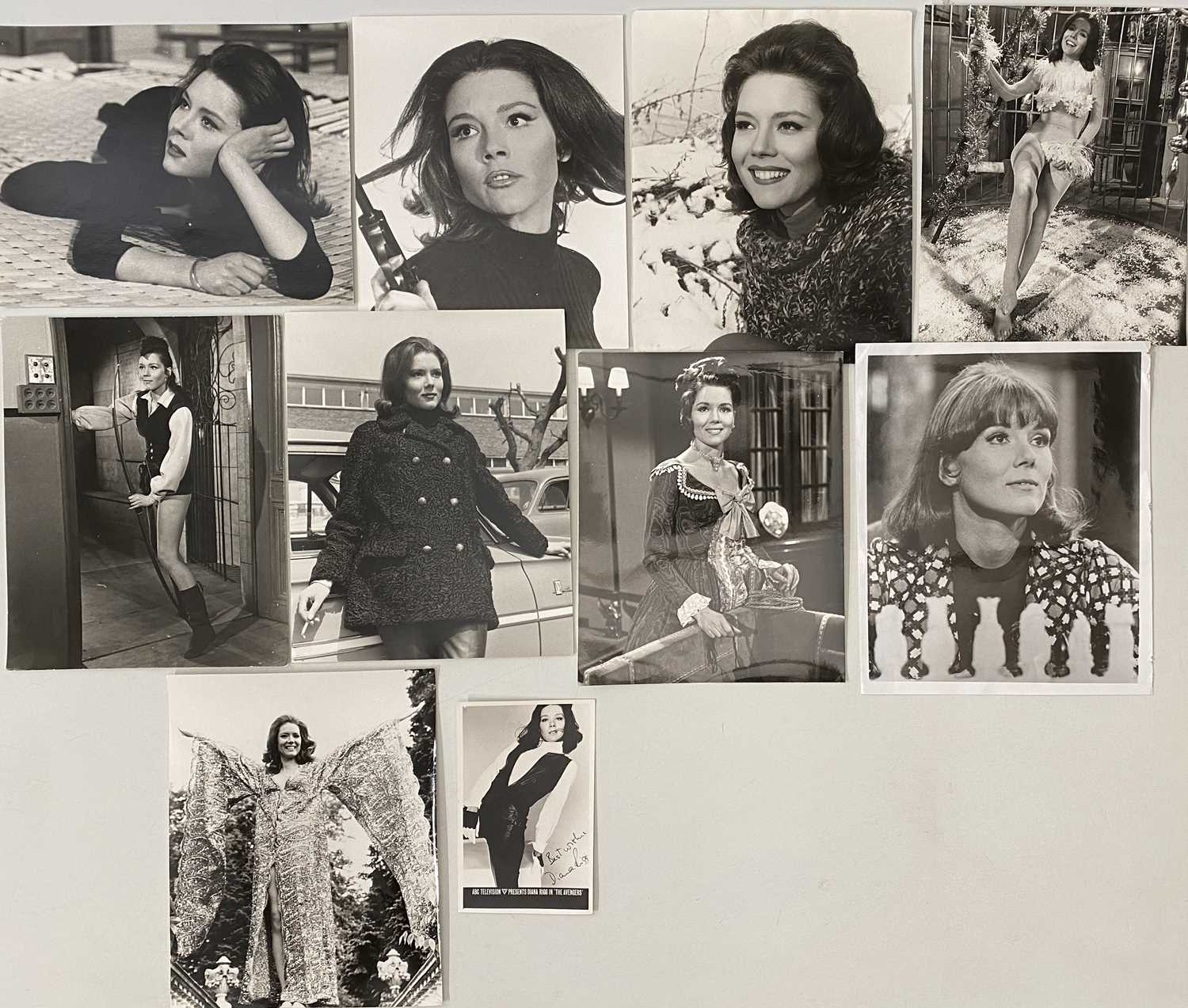 Lot 290 - DIANA RIGG - VINTAGE ORIGINAL PRESS