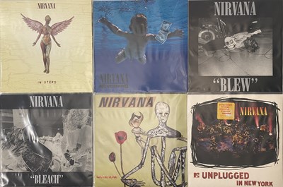 Lot 60 - NIRVANA - LP / 12" / 7" PACK