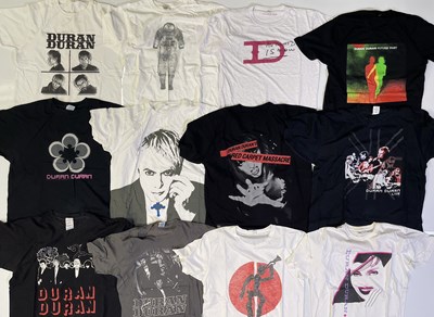 Lot 499 - DURAN DURAN - T-SHIRT COLLECTION.