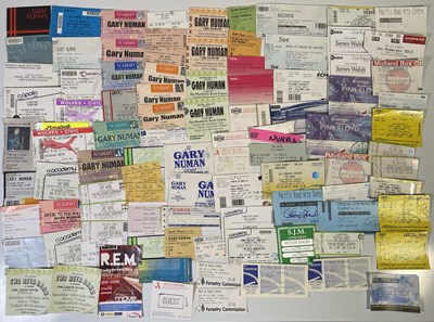 Lot 133 - LARGE COLLECTION OF CONCERT TICKETS.