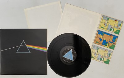 Lot 64 - PINK FLOYD - THE DARK SIDE OF THE MOON LP (UK COMPLETE SOLID TRIANGLE - SHVL 804)