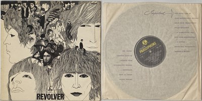 Lot 131 - THE BEATLES - REVOLVER LP (ORIGINAL WITHDRAWN 606-1 MIX COPY - PMC 7009)