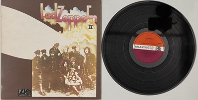 Lot 140 - LED ZEPPELIN - II LP (PLUM/ RED - WRECK MISPRINT - ATLANTIC 588198)