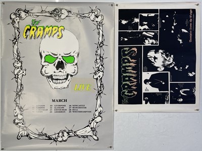 Lot 219 - THE CRAMPS - POSTERS.