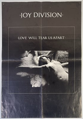 Lot 504 - JOY DIVISION - LOVE WILL TEAR US APART POSTER.