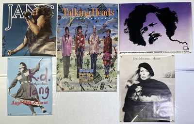 Lot 223 - 1970S/80S PROMOTIONAL POSTERS INC JONI MITCHELL - HEJIRA.