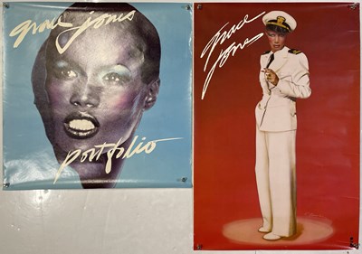 Lot 225 - GRACE JONES - PAIR OF ORIGINAL POSTERS.