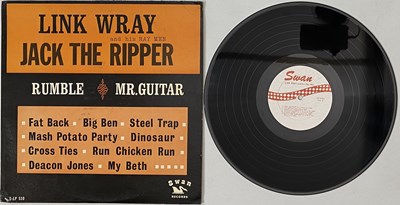 Lot 158 - LINK WRAY AND HIS RAY MEN - JACK THE RIPPER LP (S-LP 510 - ROCKAWAY PRESSING)