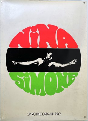 Lot 227 - NINA SIMONE - RCA PROMOTIONAL POSTER.