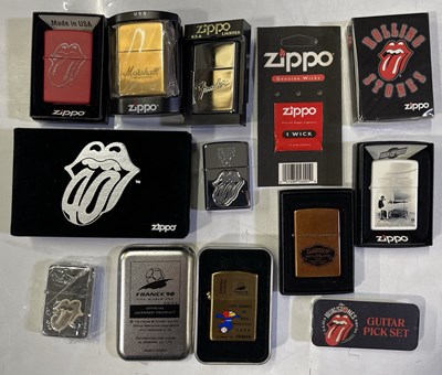 Lot 48 - MUSIC RELATED ZIPPO LIGHTERS.