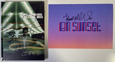 Lot 316 - PAUL WELLER / NOEL GALLAGHER SIGNED ITEMS.