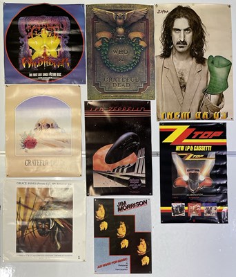 Lot 230 - 1970S POSTER COLLECTION INC BILL GRAHAM / GRATEFUL DEAD / FRANK ZAPPA.